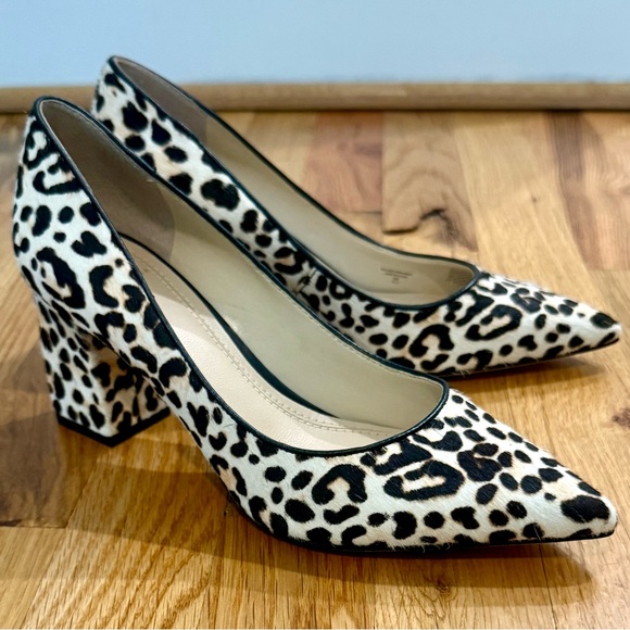 Marc Fisher Shoes - NEW Marc Fisher Zala Leopard Pointed Toe Block Heel Pumps | Size 6 | NWOT